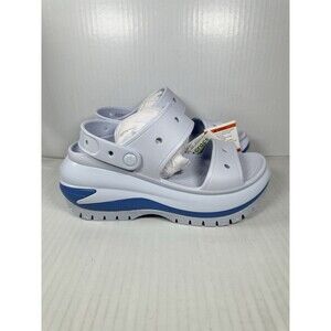 Size 9 Crocs Mega Crush Womens Casual Sandal Dreamscape Purple 207989-5AF NEW